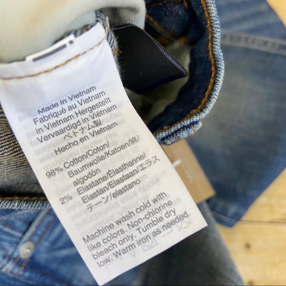 Madewell Slim Straight Jeans Button-Front Edition - Picture 10 of 11